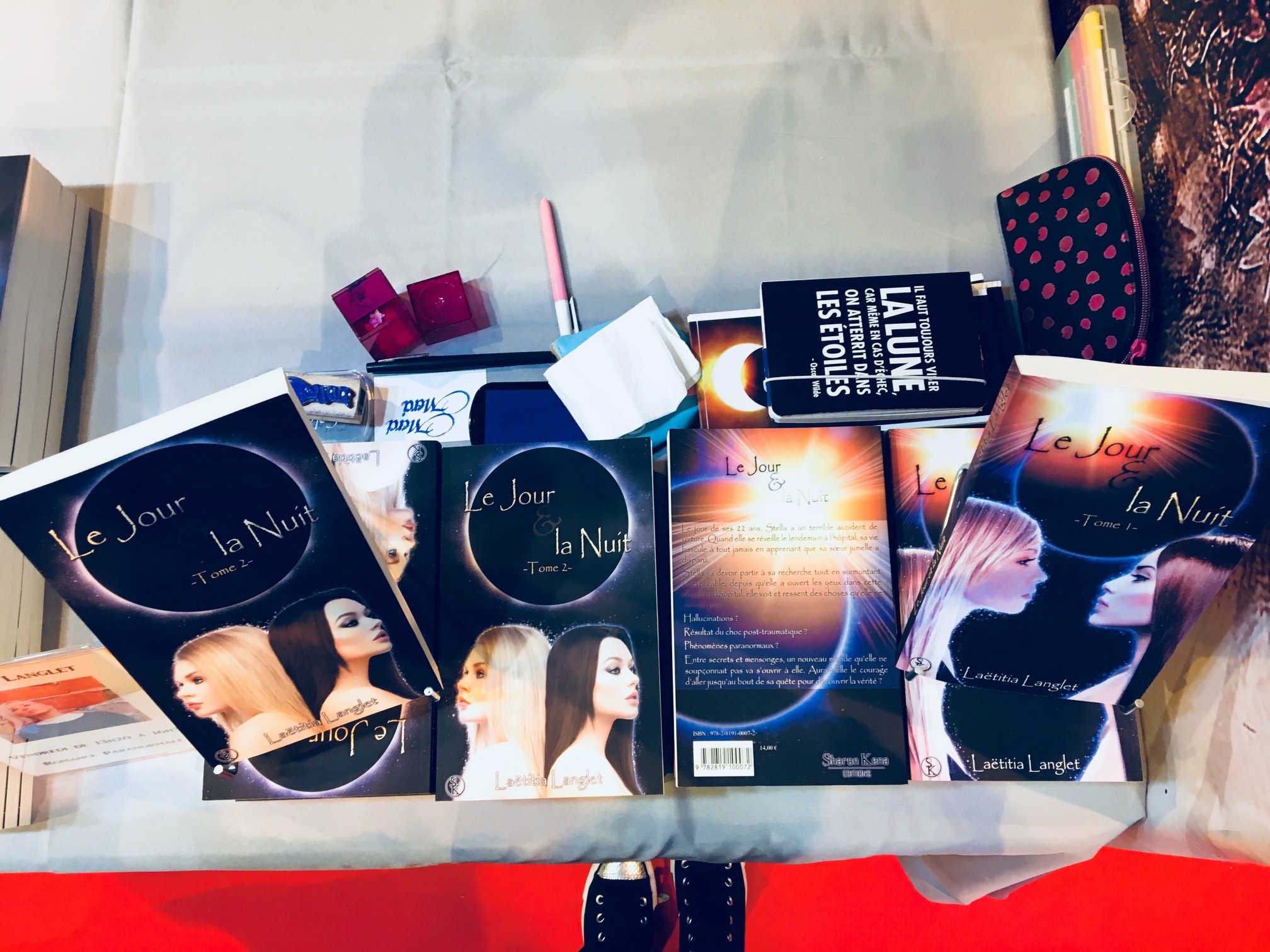 salon du livre paris 2018 laetitia langlet